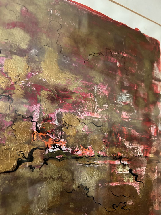 Image 1 of Œuvre d'art abstraite 1978