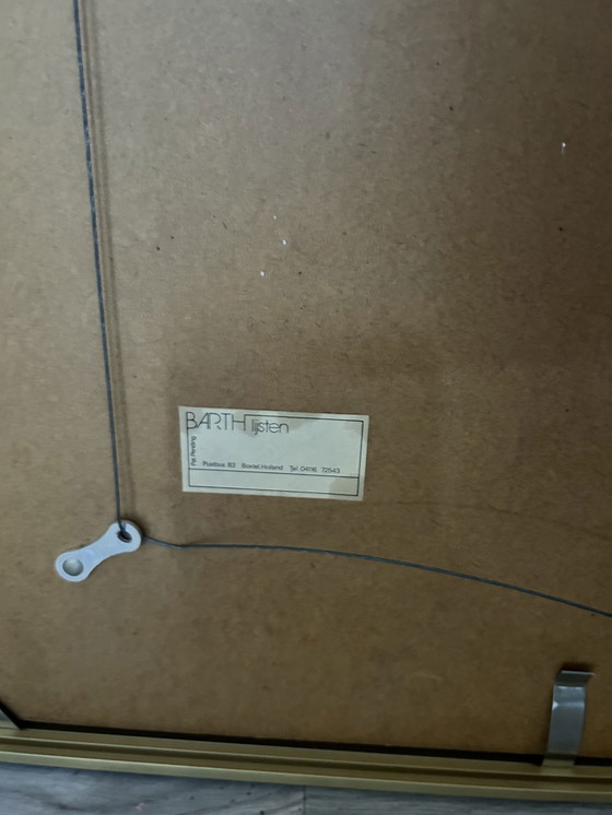 Image 1 of Œuvre d'art abstraite 1978