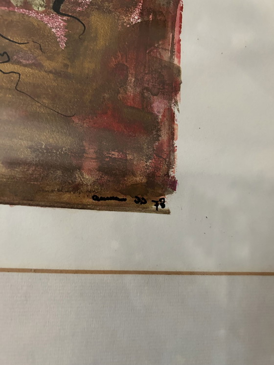 Image 1 of Œuvre d'art abstraite 1978