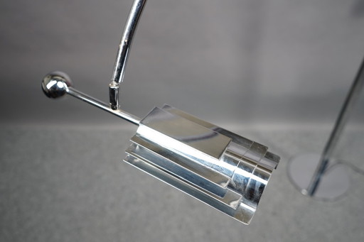 Vintage Bogen Lampe von Rico & Rosmarie Baltensweiler für Swiss Lamps International, 1970er