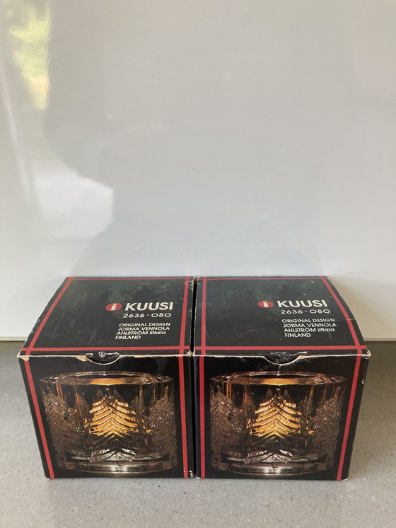 Image 1 of 2x Iittala Kuusi Teelichthalter