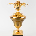 2x Massive Hollywood Regency Tischlampen