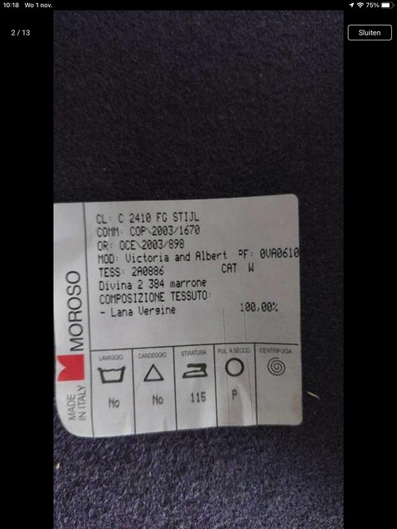 Image 1 of 2x Moroso St. Victor und Albert Stuhl