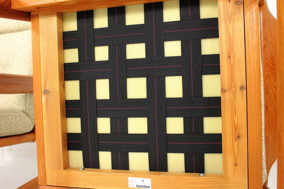 Image 1 of Komfort Denmark Mid-Century Danish Teak Lounge Chair / Sessel with virgin wool