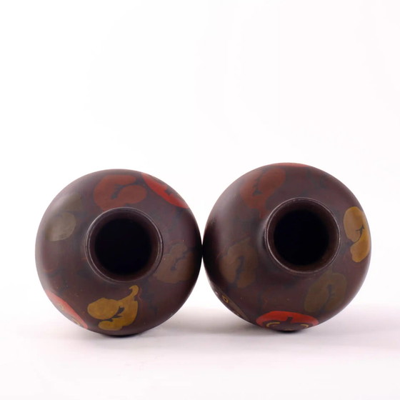 Image 1 of 2x Gouda Vase von Cornelis Eduard Antheunis