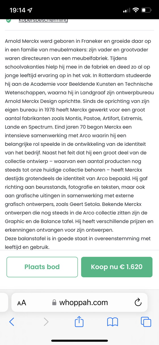 Image 1 of Arco Esstisch Balance Elipse