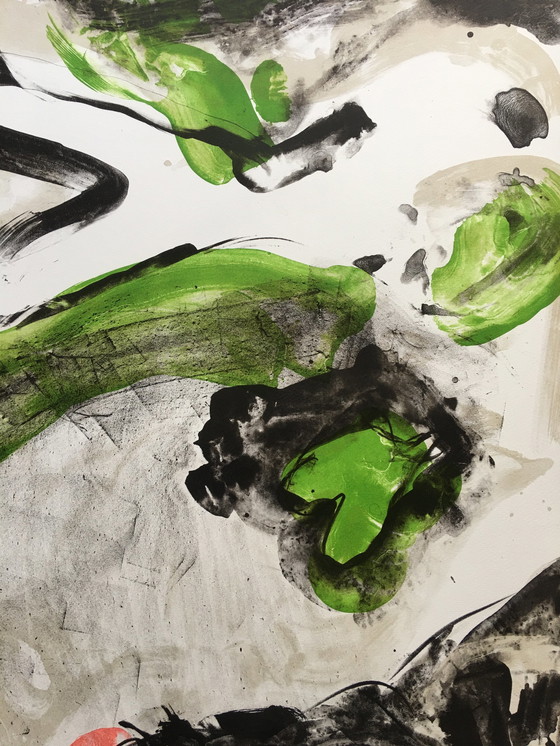 Image 1 of Ger Lataster Abstrakte Lithographie – 1988