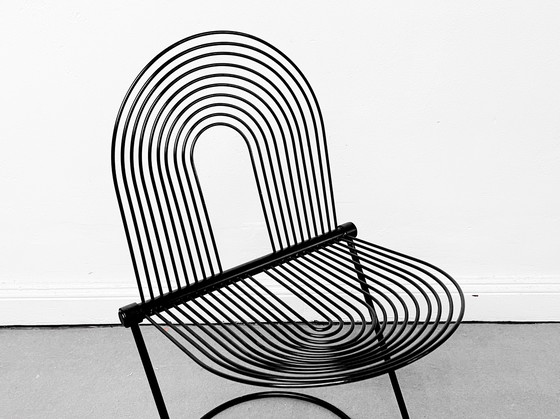 Image 1 of 3 Jutta, Herbert Ohl Schwing Stuhl Schwarz Chair Rosenthal Studio Linie Set Stühle