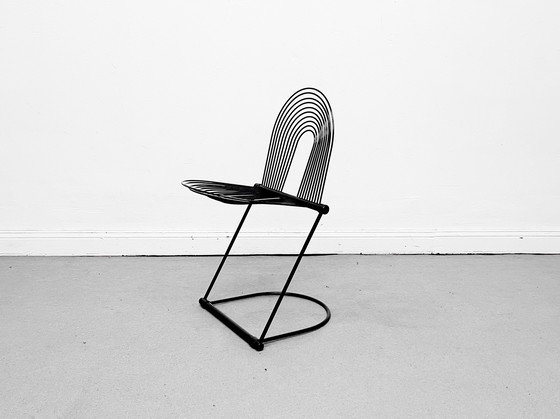 Image 1 of 3 Jutta, Herbert Ohl Schwing Stuhl Schwarz Chair Rosenthal Studio Linie Set Stühle