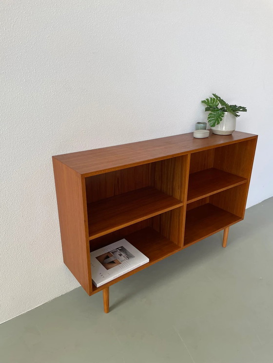 Image 1 of Dänisches Vintage Bücherregal aus Teakholz