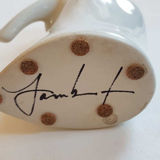 Image 1 of Michael Lambert Kunstkeramik weibliche Figur Vase