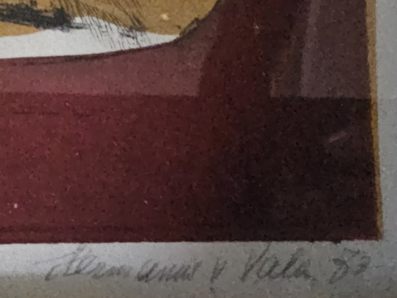 Image 1 of Herman van Valen – Radierung „So ist das Leben“
