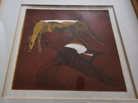 Image 1 of Herman van Valen – Radierung „So ist das Leben“