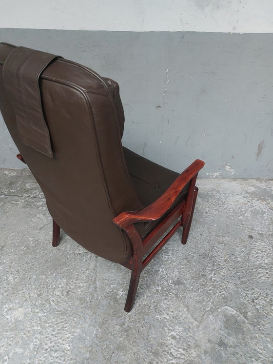 Image 1 of Farstrup Sessel mit Fußhocker