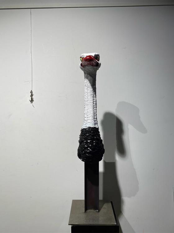 Image 1 of Svenski, Nashorn-Statue