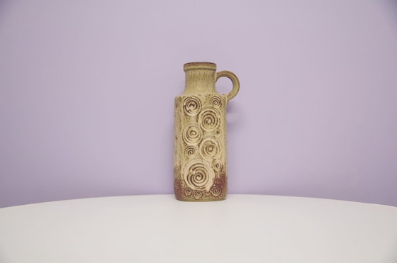 Image 1 of Taupe Westdeutschland Krug Vase Scheurich