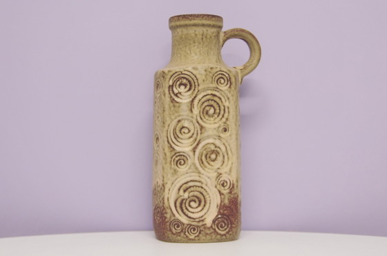 Image 1 of Taupe Westdeutschland Krug Vase Scheurich