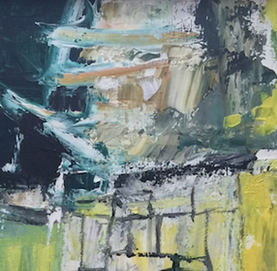 Image 1 of Dirk Annokkeé, Gemälde Öl auf Leinwand (1994), 100x100 cm