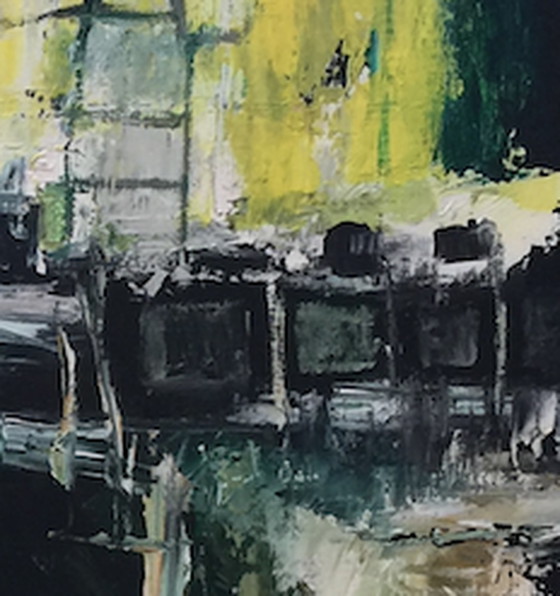 Image 1 of Dirk Annokkeé, Gemälde Öl auf Leinwand (1994), 100x100 cm