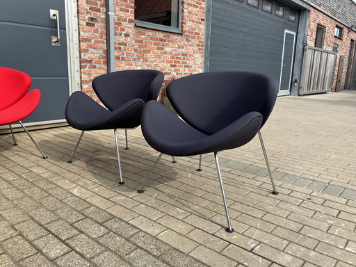 6x Artifort Orangenscheibe Pierre Paulin