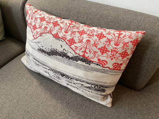 Image 1 of 2x Moooi Leinwand Oil Kissen