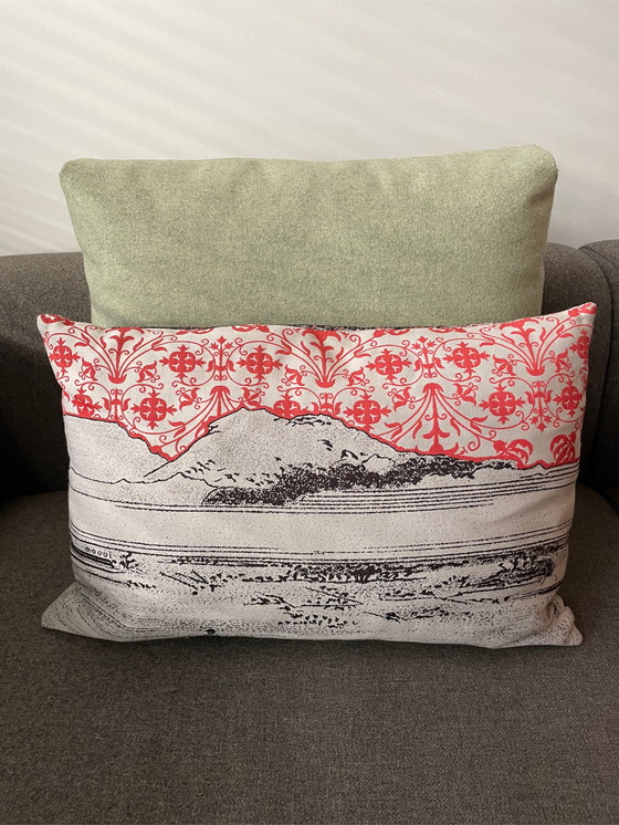 Image 1 of 2x Moooi Leinwand Oil Kissen