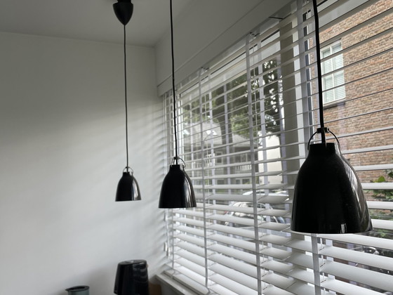 Image 1 of 5x schwarze Caravaggio Hängelampen