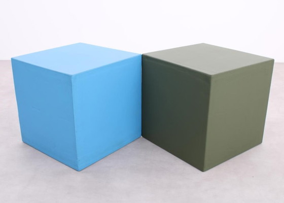 Image 1 of Pouf Sixinch grün