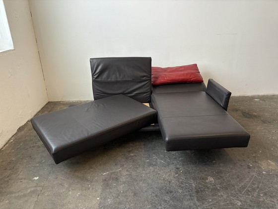 Image 1 of Franz Fertig Designer Sofa Schlafsofa Leder  