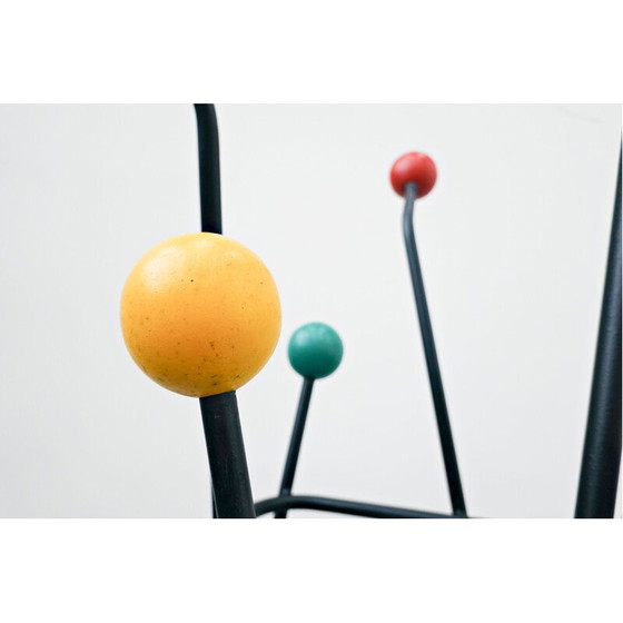 Image 1 of Vintage Garderobe "Clef de sol" von Roger Ferraud 1950