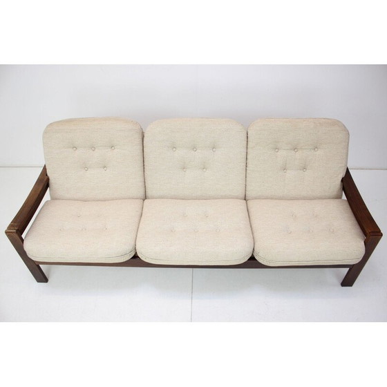 Image 1 of Verstellbares Dreisitzer-Sofa von Leda Lux, Tschechoslowakei 1980er Jahre