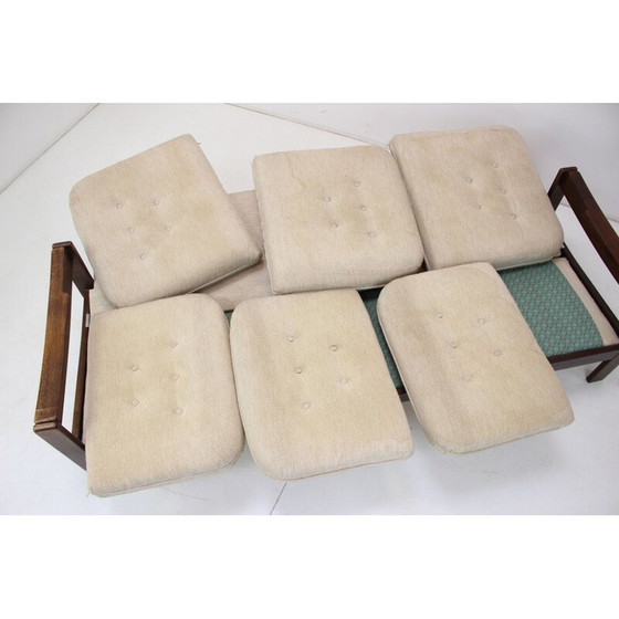 Image 1 of Verstellbares Dreisitzer-Sofa von Leda Lux, Tschechoslowakei 1980er Jahre