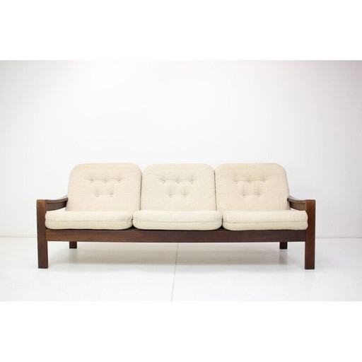 Verstellbares Dreisitzer-Sofa von Leda Lux, Tschechoslowakei 1980er Jahre
