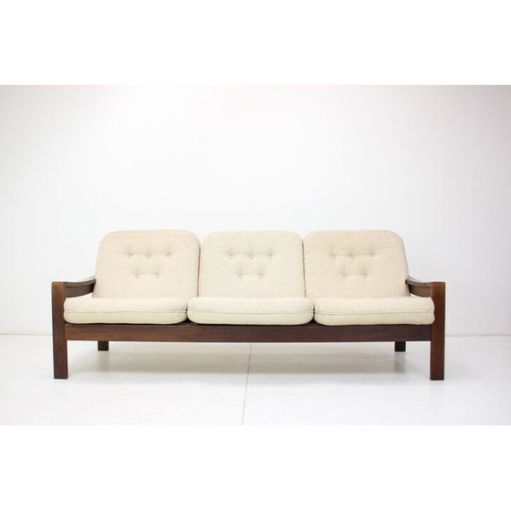Image 1 of Verstellbares Dreisitzer-Sofa von Leda Lux, Tschechoslowakei 1980er Jahre