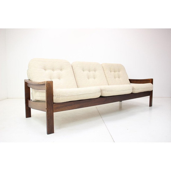 Image 1 of Verstellbares Dreisitzer-Sofa von Leda Lux, Tschechoslowakei 1980er Jahre