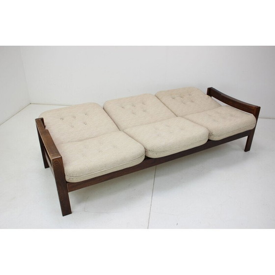 Image 1 of Verstellbares Dreisitzer-Sofa von Leda Lux, Tschechoslowakei 1980er Jahre