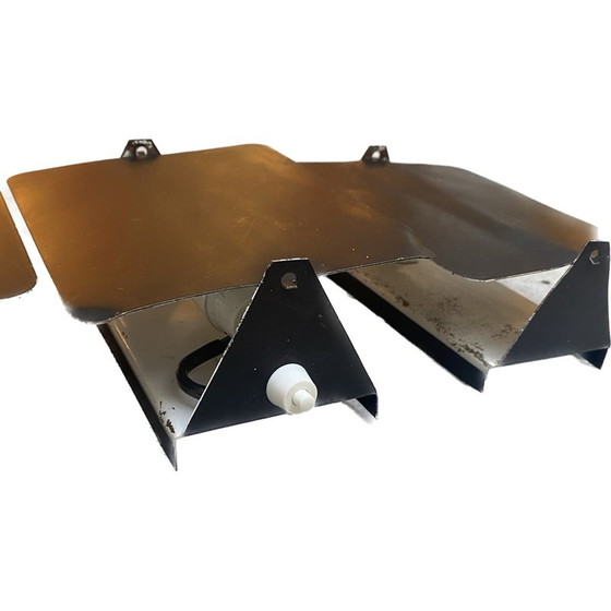 Image 1 of Ein Paar schwarze Wandlampen von Charlotte Perriand für Steph Simon, 1960er Jahre