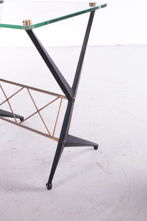 Image 1 of  Angelo Ostuni vintage Beistelltische, Italien 1950er Jahre