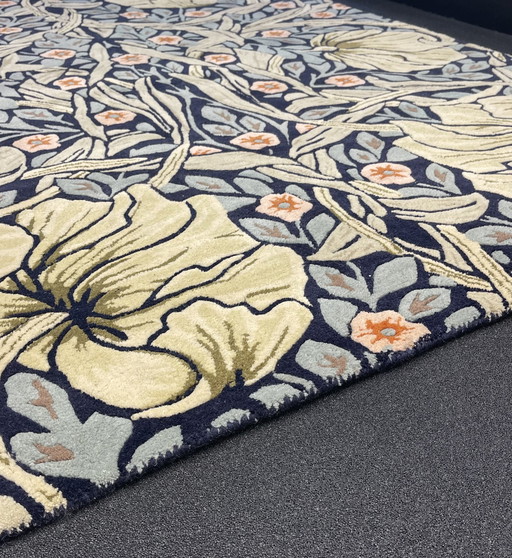 Brink & Campman Morris und Co Pimpernel Indigo Teppich 170 X 240
