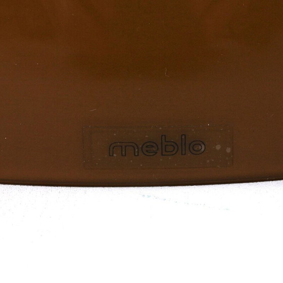 Image 1 of Orangefarbene Hängelampe von Harvey Guzzini, 1960er Jahre