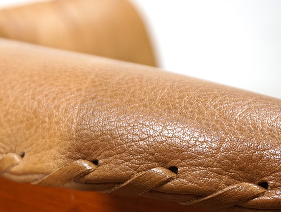 Image 1 of P. Schultz & Co. Dänemark Leder Sessel, 1960