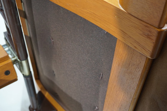 Image 1 of P. Schultz & Co. Dänemark Leder Sessel, 1960