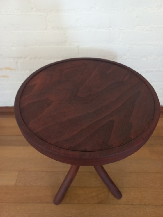 Image 1 of Holz-Drehhocker /Thonet-Stil