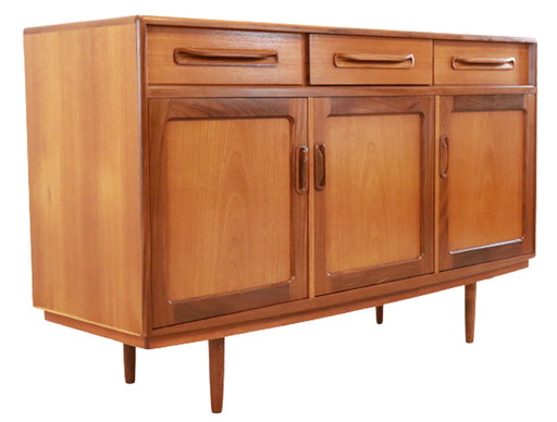 Vintage G Plan Sideboard Kommode mit Fresken