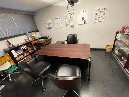 Set Bureau, Bureaustoelen En Kasten Ico Paris Für Mim Roma