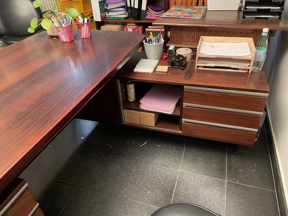 Image 1 of Set Bureau, Bureaustoelen En Kasten Ico Paris Für Mim Roma