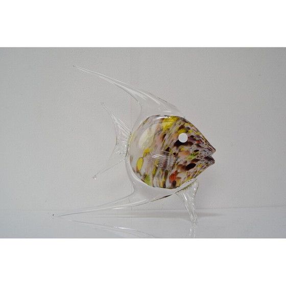 Image 1 of Skalar aus Glas von Novy Bor, Tschechoslowakei 1970er Jahre