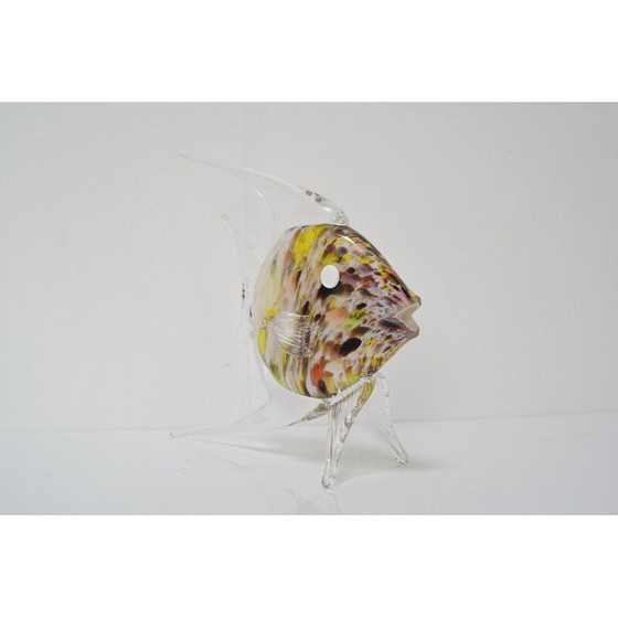 Image 1 of Skalar aus Glas von Novy Bor, Tschechoslowakei 1970er Jahre