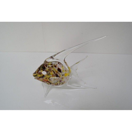 Image 1 of Skalar aus Glas von Novy Bor, Tschechoslowakei 1970er Jahre