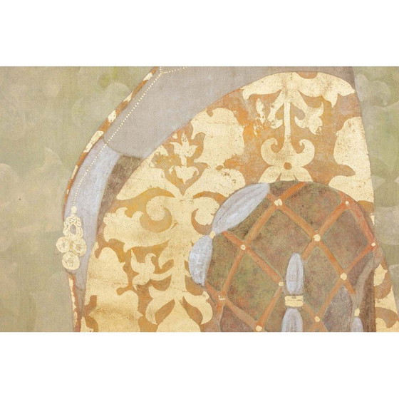 Image 1 of Vintage-Gemälde, das eine Dame darstellt, Frankreich